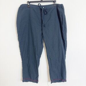 Domi Navy Polka Dot Pajama Pants
